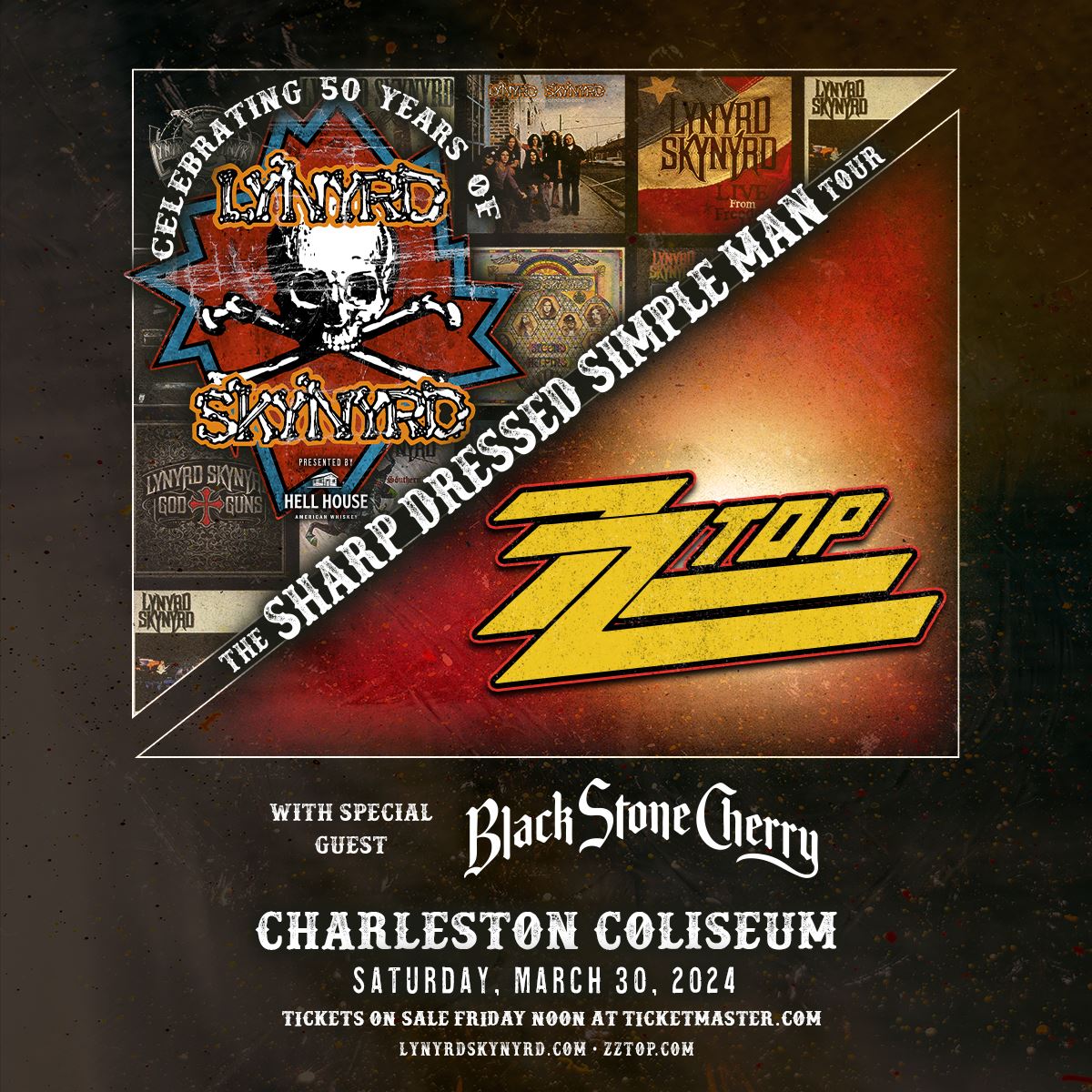 Convention Calendar Lynyrd Skynyrd & ZZ Top The Sharp Dressed Simple