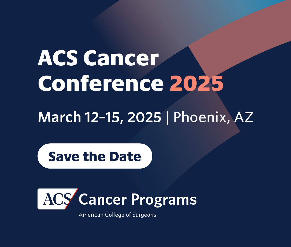 Convention Calendar 2025 ACS Cancer Conference